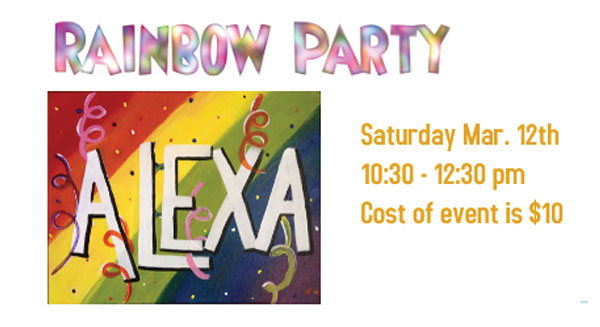 Kids n Canvas Rainbow Party